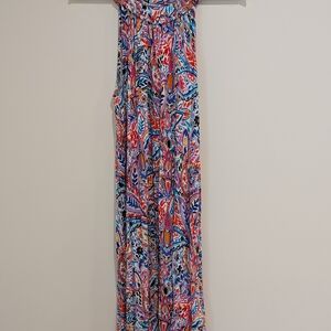 Colorful Paisley Women's Swim Coverup size large